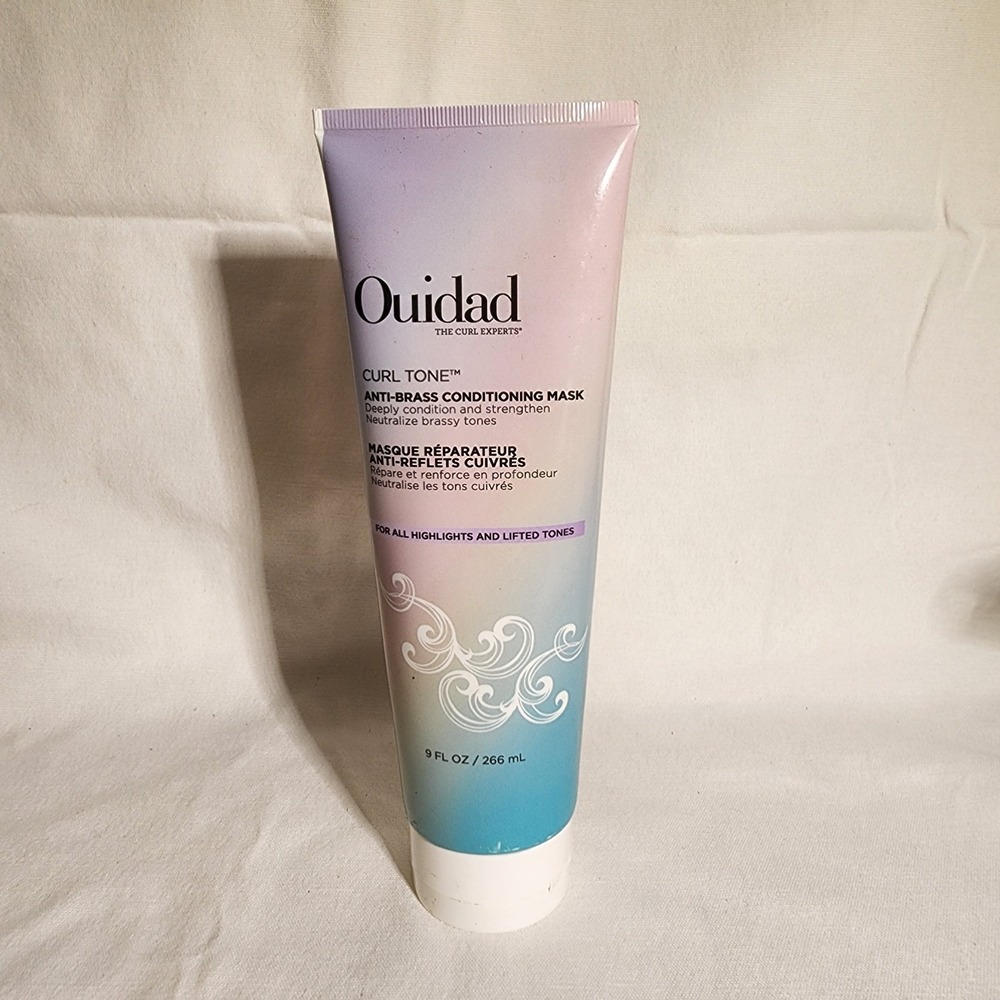 Ouidad : Curl Tone Anti-Brass Conditioning Mask‎ - 9 OZ. - SEALED